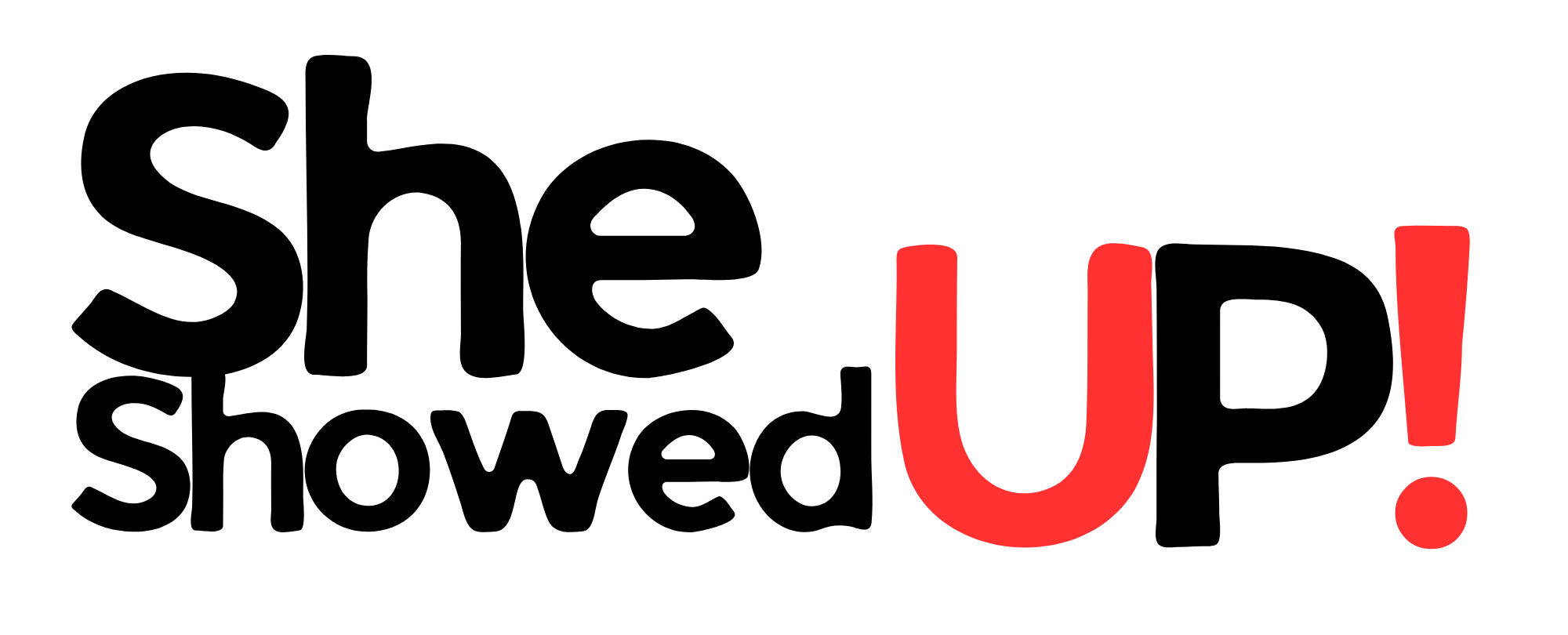 She Showed Up Logo Horizontal E1776603725466